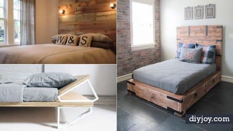 34 Diy Bed Frames To Make For The Bedroom