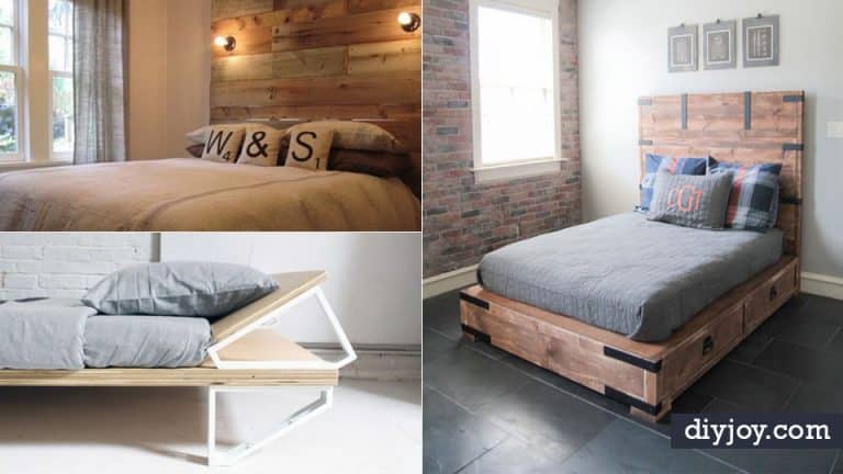 34 DIY Bed Frames To Make for the Bedroom