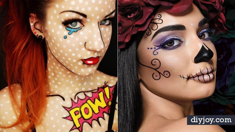 føderation Forfatter bejdsemiddel 50 DIY Halloween Makeup Tutorials