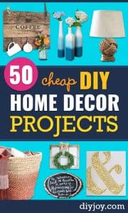 50 Cheap DIY Home Decor Projects That May Fit Any Budget