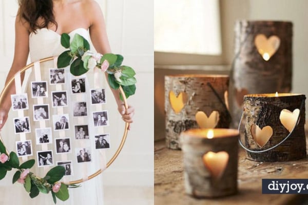 Dollar Tree Wedding Decor Ideas - Cheap DIY Wedding Ideas - Cheap and Easy Dollar Store Wedding Decorations - Inexpensive Wedding Decor for the Bride on A Budget - Creative DIY Wedding Centerpieces, Guest Book, Favors and Decorations You Can Make for Weddings - Pretty, Creative Flowers, Table Decor, Place Cards, Signs and Event Planning Idea