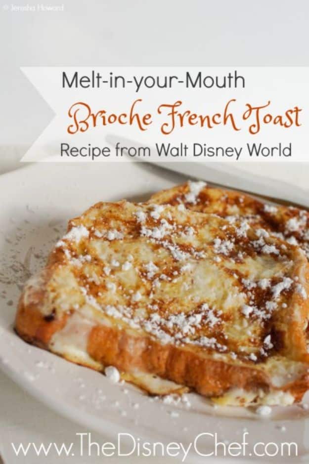 French Toast Recipes - Brioche French Toast - Best Brunch Bites and Breakfast Ideas for French Toast - Stuffed, Baked and Creme Brulee Toasts With Fruit - Healthy Sugar Free, Gluten Free and Keto Versions - Casserole Ideas for Parties and Feeding A Crowd, Sticks and Overnight Prep - How To Make French Toast Perfectly, Classic Powdered Sugar French Toast Recipe #breakfast #frenchtoast