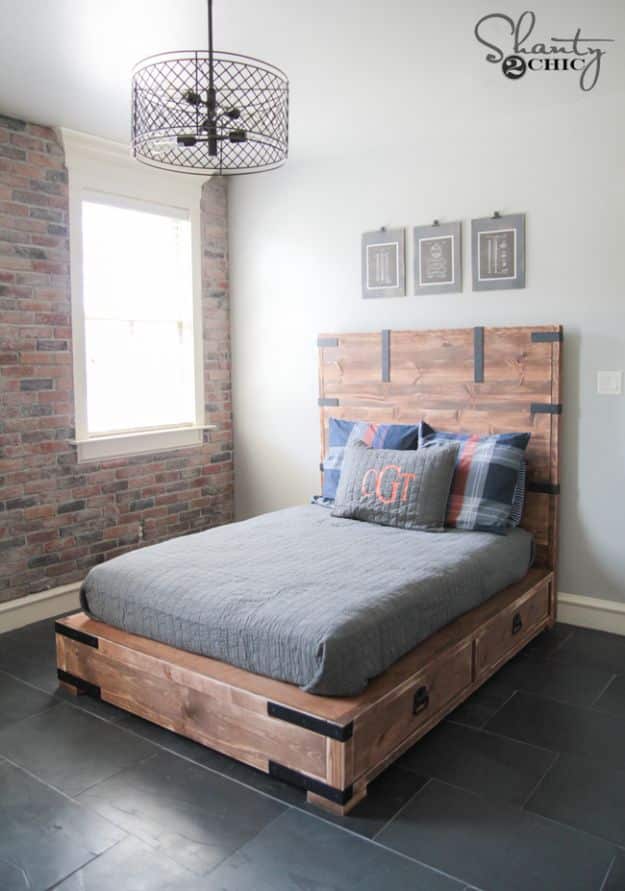 34 DIY Bed Frames To Make for the Bedroom