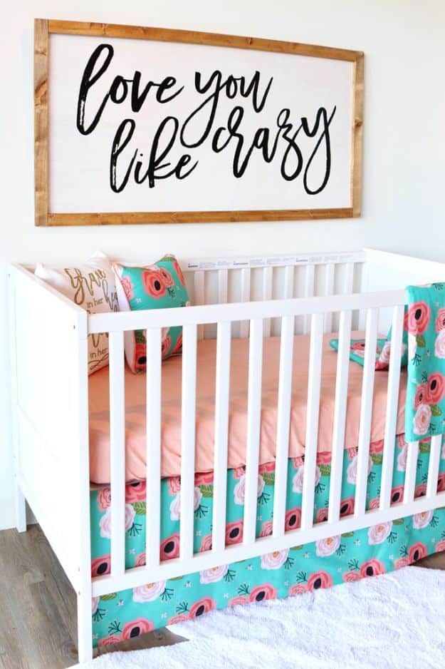 Diy best sale nursery crafts