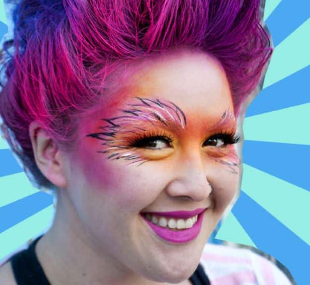 Best Halloween Makeup Tutorials - Dr. Seuss' The Lorax Makeup - Easy Makeup Tips and Tutorial Ideas for The Best Halloween Costume - Animals, Eyes, Creative Faces, Simple and Scary Ghosts, Skeletons and Creatures - Zombie Makeup, Cute Looks, DIY Vampire, Gypsy, Mermaid and Creepy Sugar Skull, Cool Glam Looks for A Halloween Party and Instagram Photos - Ideas for Couples and Kids 