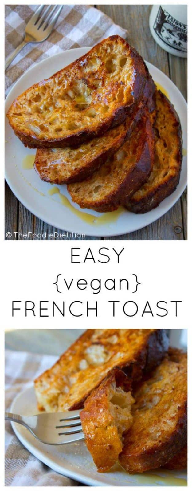 French Toast Recipes - Easy Vegan French Toast - Best Brunch Bites and Breakfast Ideas for French Toast - Stuffed, Baked and Creme Brulee Toasts With Fruit - Healthy Sugar Free, Gluten Free and Keto Versions - Casserole Ideas for Parties and Feeding A Crowd, Sticks and Overnight Prep - How To Make French Toast Perfectly, Classic Powdered Sugar French Toast Recipe #breakfast #frenchtoast