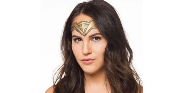Best Halloween Makeup Tutorials - Wonder Woman’s Headpiece for Halloween Using Only Makeup - Easy Makeup Tips and Tutorial Ideas for The Best Halloween Costume - Animals, Eyes, Creative Faces, Simple and Scary Ghosts, Skeletons and Creatures - Zombie Makeup, Cute Looks, DIY Vampire, Gypsy, Mermaid and Creepy Sugar Skull, Cool Glam Looks for A Halloween Party and Instagram Photos - Ideas for Couples and Kids 