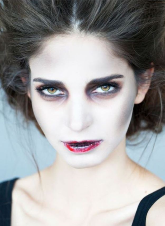 Best Halloween Makeup Tutorials - Zombie Bride - Easy Makeup Tips and Tutorial Ideas for The Best Halloween Costume - Animals, Eyes, Creative Faces, Simple and Scary Ghosts, Skeletons and Creatures - Zombie Makeup, Cute Looks, DIY Vampire, Gypsy, Mermaid and Creepy Sugar Skull, Cool Glam Looks for A Halloween Party and Instagram Photos - Ideas for Couples and Kids 