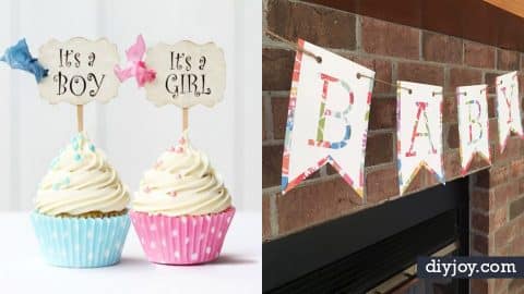 34 DIY Baby Shower Decorations