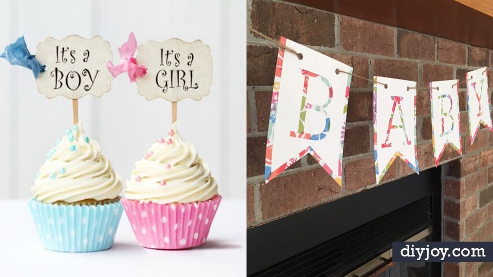 34 Diy Baby Shower Decorations Party Decor Ideas - How To Make Baby Shower Decorations At Home