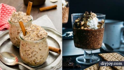 35 Overnight Oats Recipes | DIY Joy Projects and Crafts Ideas