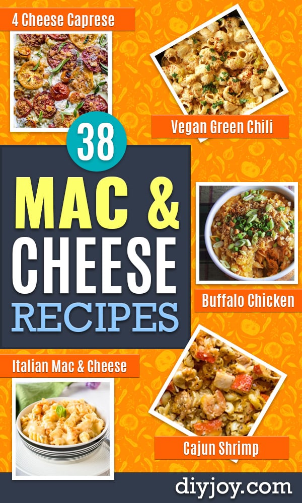 Macaroni and Cheese Recipes - Best Mac and Cheese Recipe - Baked, Crockpot, Stovetop and Easy, Quick Variations - Homemade, Creamy Sauce - Pioneer Woman Favorites - Velveets Cheddar and 3 Cheese Bacon, Breadcrumbs