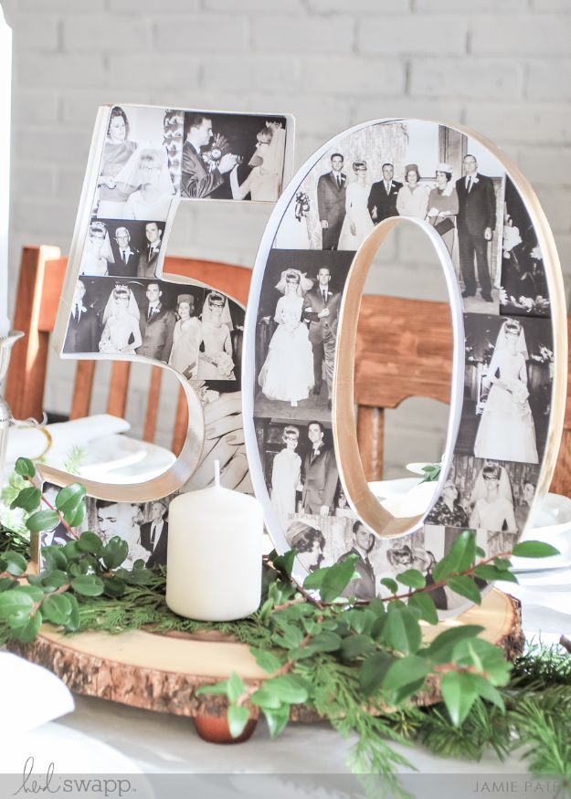 DIY anniversary Gifts - 50th Anniversary Marquee Love - Homemade, Handmade Gift Ideas for Wedding Anniversaries - Cool, Easy and inexpensive Gifts To Make for Husband or Wife #anniverary #diy #gifts