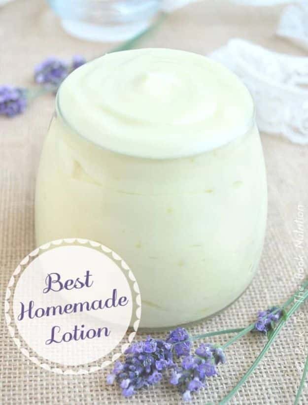 DIY Lotion Recipes - Best Homemade Lotion - How To Make Homemade Lotion - Natural Body and Skincare Recipe Ideas - Use Essential Oils, Coconut and Avocado and Shea Butter, Goats Milk, Lavender, Peppermint 