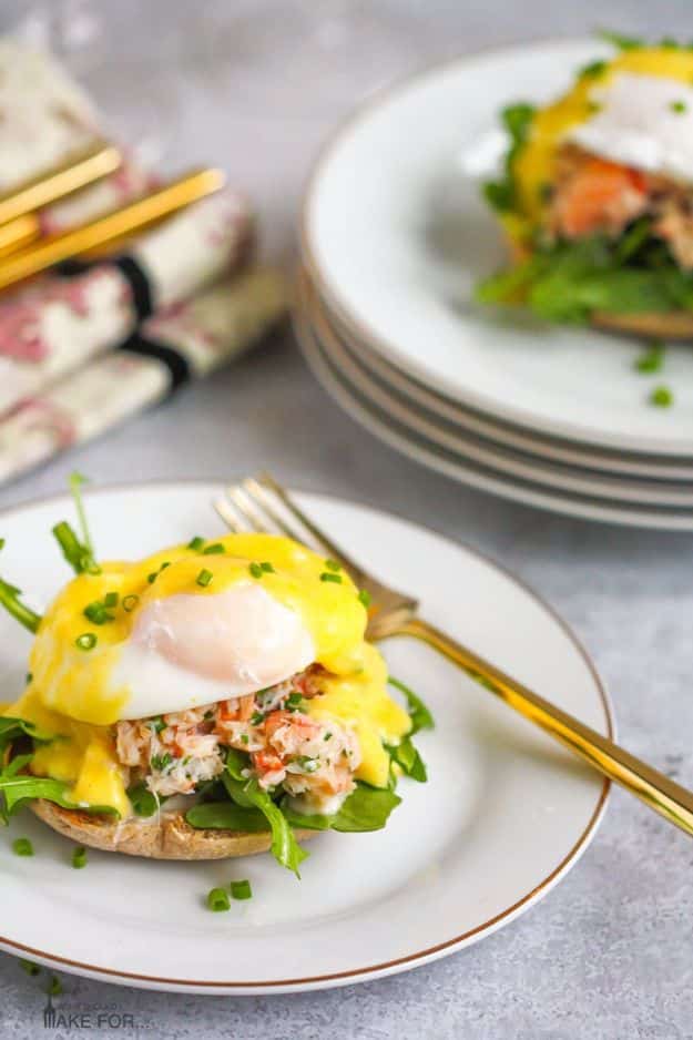 Eggs Benedict Recipes - Crab Eggs Benedict - Best Benedicts and Recipe Ideas for Breakfast, Brunch and Lunch - Easy and Quick Eggs Benedict, Classic, Salmon, Vegetarian and Healthy Variations - How to Make Hollandaise Sauce - Pioneer Woman Favorites - Eggs Benedict Casserole for A Crowd  