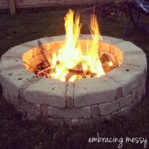 34 DIY Firepits For The Backyard