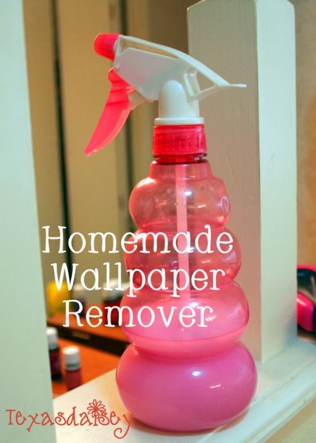 Wallpaper Tips and Tricks - Homemade Wallpaper Remover - Easy DIY Wallpapering Tutorials - How to Hang Wall Paper for Beginners - Step by Step Instructions and Cool Hacks for Hanging Wall Papers  #diy