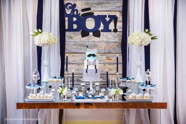 DIY Baby Shower Decorations - Little Man Baby Shower - Cute and Easy Ways to Decorate for A Baby Shower Ideas in Pink and Blue for Boys and Girls- Games and Party Decor - Banners, Cake, Invitations and Favors #babygifts #babyshower #diybabygifts