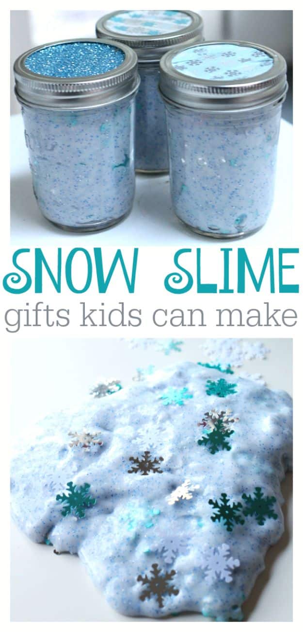 Winter Crafts for Toddlers and Kids - Snow Slime - Easy Art Projects and Craft Ideas for 2 Year Olds, Preschool Age Children - Simple Indoor Activities, Things To Make At Home in Wintertime - Snow, Snowflake and Icicle, Snowmen - Classroom Art Projects #kidscrafts #craftsforkids #winters