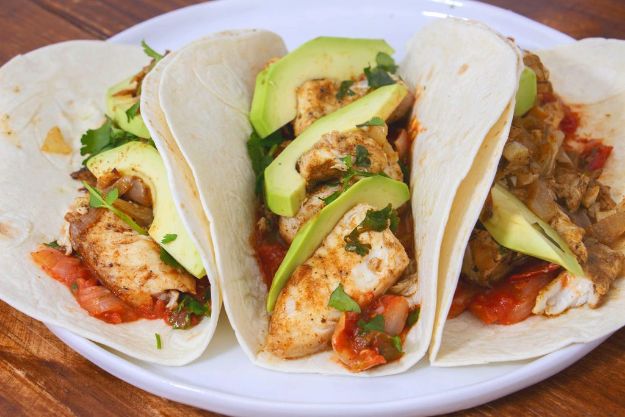 Tilapia Recipes - Tilapia Fish Tacos - Best Recipe Ideas for Tilapia Fish - Dinner, Lunch, Snacks and Appetizers - Healthy Foods, Gluten Free Low Carb and Keto Friendly Dishes - Salads, Pastas and Easy Weeknight Dinners, Lunches for Work - Broiled, Grilled, Lemon Baked, Fried and Quick Ways to Make Tilapia #fish #healthy #recipes