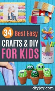 40 Crafts and DIY Ideas for Bored Kids