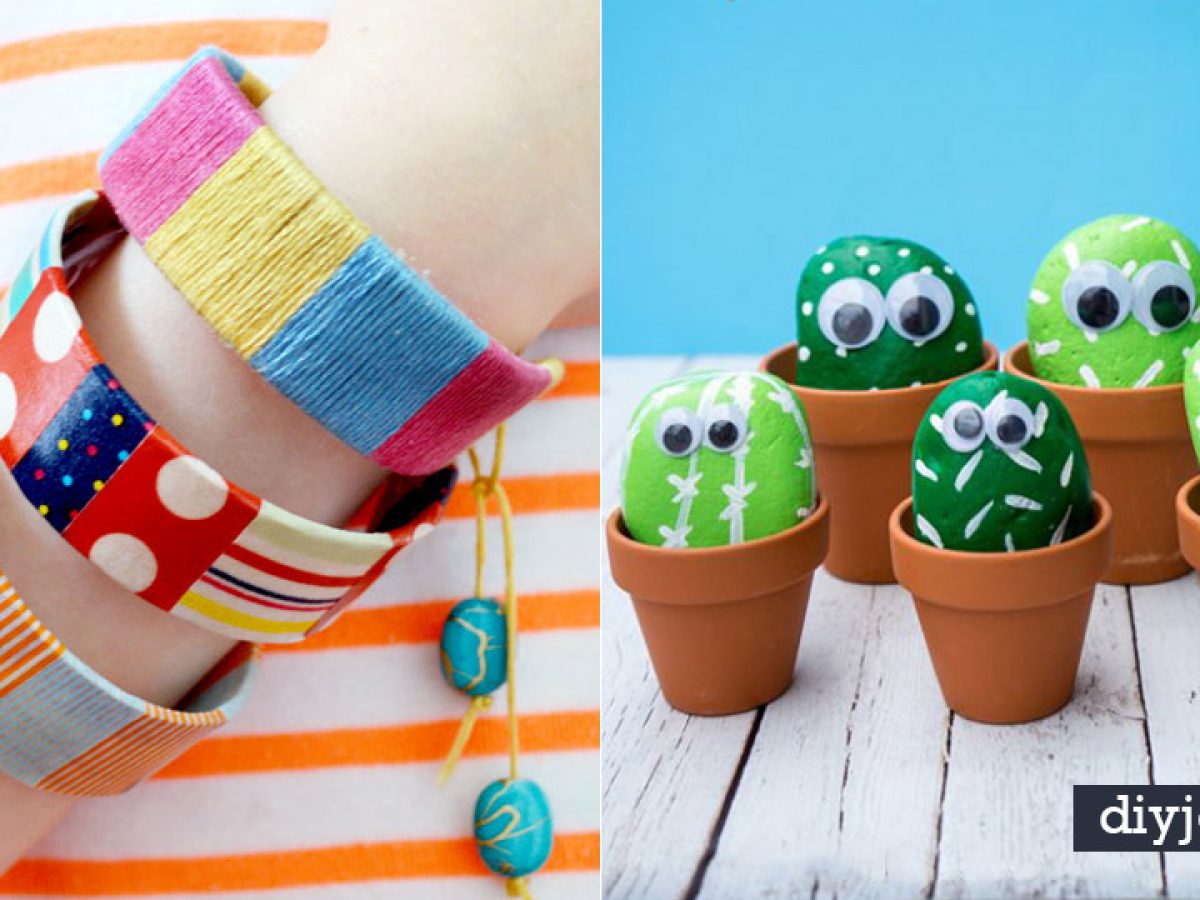 Easy Craft for Kids: Create Treasure Jewel Magnets
