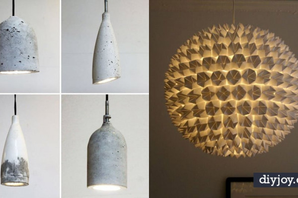 DIY Lighting Ideas - Indoor Lighting for Bedroom, Kitchen, Bathroom and Home - Outdoor Do It Yourself Lighting Ideas for the Backyard, Patio, Porch Lights, Chandeliers, Lamps and String Lights #diy