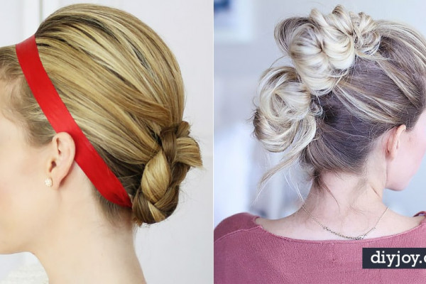 easy holiday hairstyles - Day to Night Holiday Hair - Cute DIY Hair Styles for Christmas and New Years Eve, Special Occasion - Updos, Braids, Buns, Ponytails, Half Up Half Down Looks