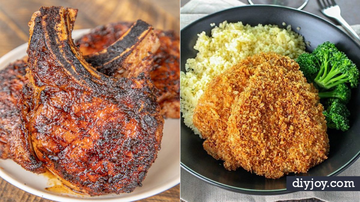 Baked Boneless Pork Chops - Dinner at the Zoo