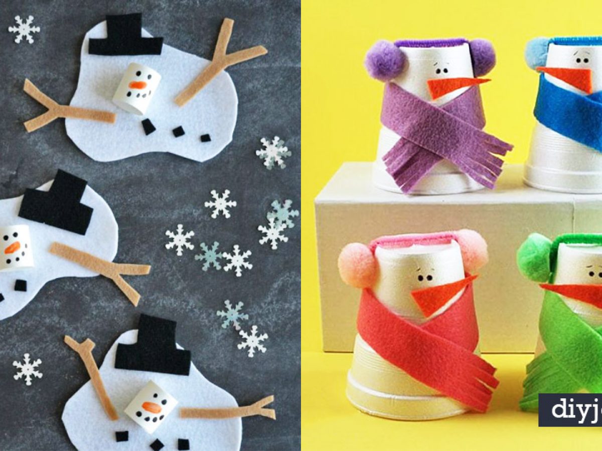 How to Make Tissue Paper Art with Snow