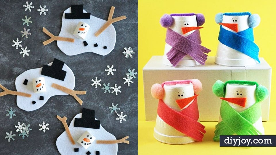 16 Easy Winter Crafts for Kids - Arty Crafty Kids - Winter Crafting Fun