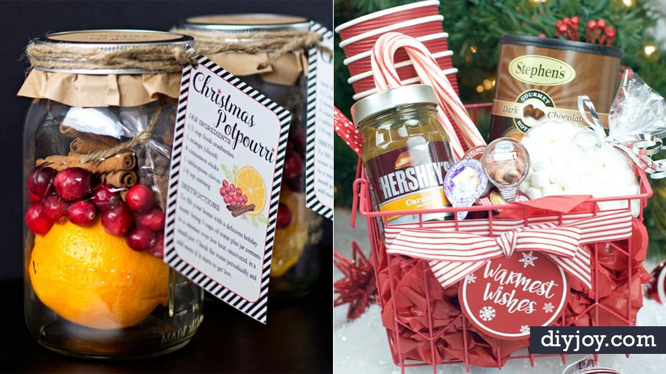 DIY Christmas Gifts - Easy Handmade Gift Ideas for Xmas Presents - Cheap Projects to Make for Holiday Gift Giving - Mom, Dad, Boyfriend, Girlfriend, Husband, Wife #diygifts #christmasgifts https://diyjoy.com/diy-christmas-gifts