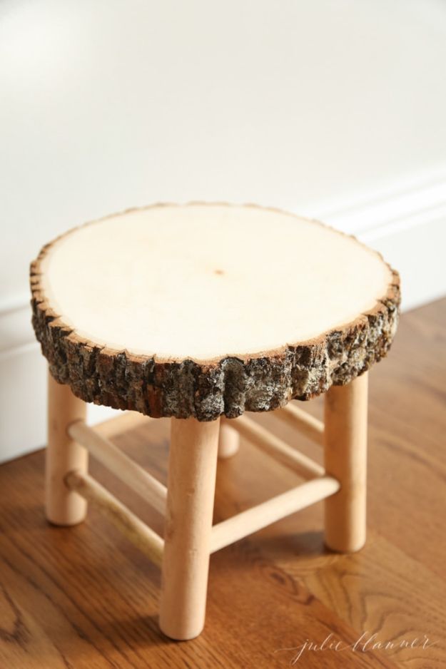Magnolia Homes Decor Ideas - DIY Wood Stool - DIY Decor Inspired by Chip and Joanna Gaines - Fixer Upper Dining Room, Coffee Tables, Light Fixtures for Your House - Do It Yourself Decorating On A Budget With Farmhouse Style Decorations for the Home 