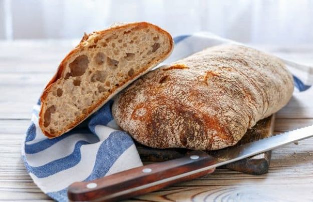 Breakfast Breads - Easy Ciabatta Bread - Homemade Breakfast Bread Recipes - Healthy Fruit, Nut, Banana and Vegetable Recipe Ideas - Best Brunch Dishes 