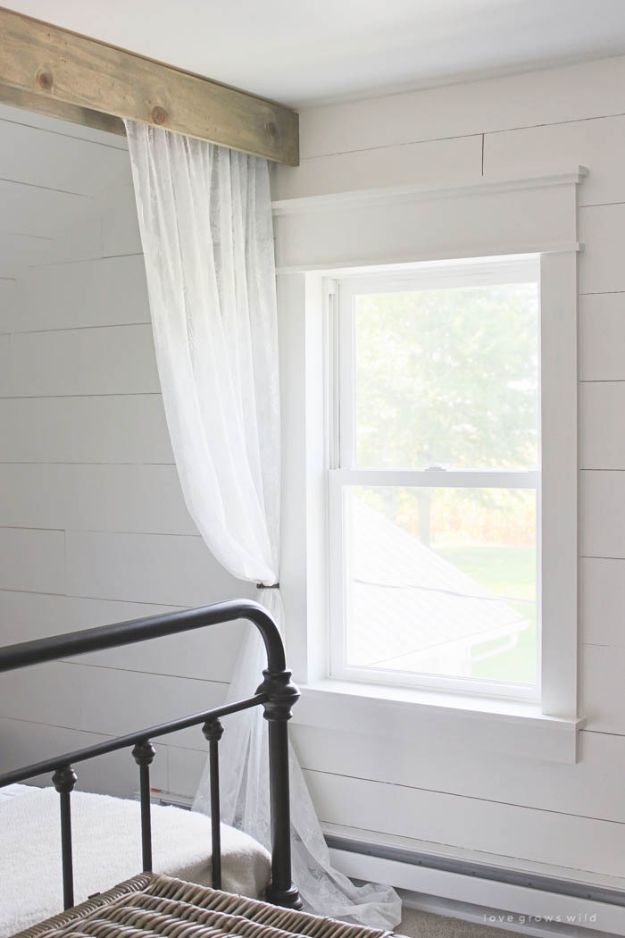 Magnolia Homes Decor Ideas - Farmhouse Window Trim - DIY Decor Inspired by Chip and Joanna Gaines - Fixer Upper Dining Room, Coffee Tables, Light Fixtures for Your House - Do It Yourself Decorating On A Budget With Farmhouse Style Decorations for the Home 