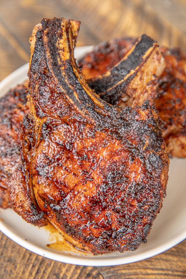 Pork Chop Recipes - Ultimate Pork Chops - Best Recipe Ideas for Pork Chops - Healthy Baked, Grilled and Crockpot Dishes - Easy Boneless Skillet Chops #recipes #porkrecipes #porkchops