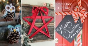 34 DIY Christmas Decorations To Make This Year