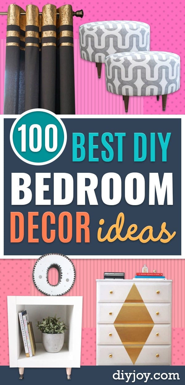 100 Diy Bedroom Decor Ideas Creative Room Projects Easy