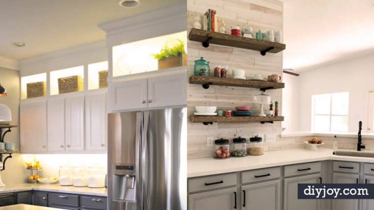 34 DIY Kitchen Cabinet Ideas - DIY Joy