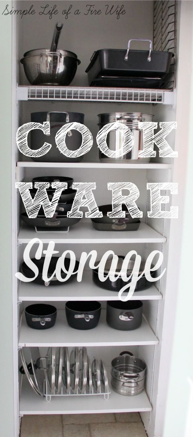 DIY Knock-Off Organization for Pots & Pans ~ How to Organize Your Kitchen  Frugally Day 26 - Organizing Homelife