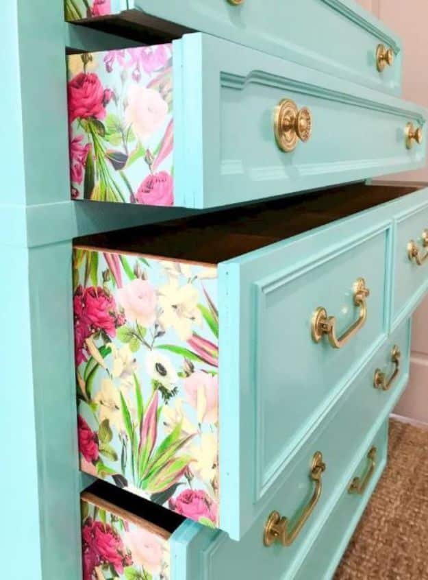 DIY Bedroom Decor Ideas - DIY Dresser Door Upgrade - Easy Room Decor Projects for The Home - Cheap Farmhouse Crafts, Wall Art Idea, Bed and Bedding, Furniture