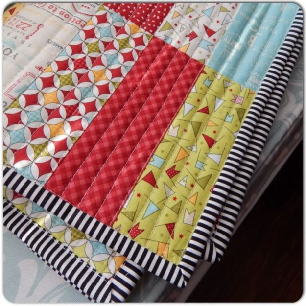 Easy Quilt Ideas for Beginners - Jelly Roll Jam Quilt - Free Quilt Patterns and Simple Projects With Fat Quarters - How to Make Baby Blankets, Table Runners, Jelly Rolls