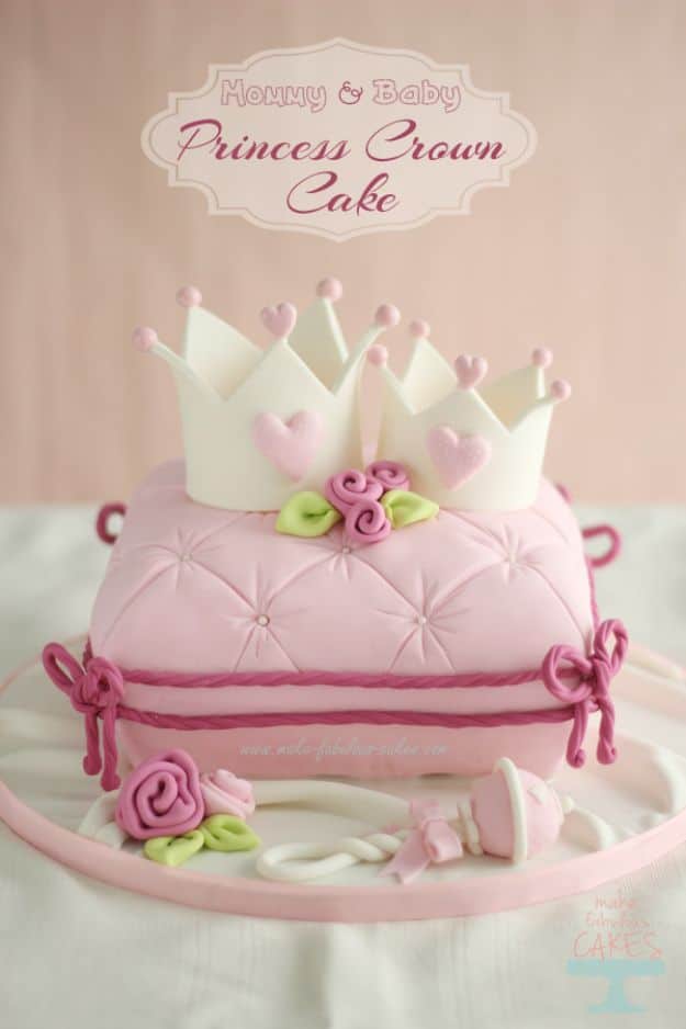 Simple baby best sale shower cakes