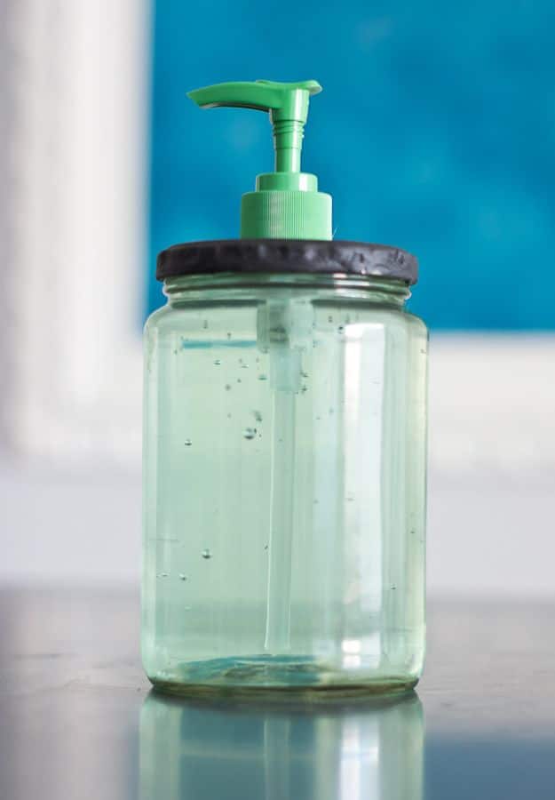 DIY Soap Dispensers - Pickle Jar Soap Dispenser - Easy Soap Dispenser Ideas to Make for Kitchen, Bathroom - Mason Jar Idea, Cute Crafts to Make and Sell, Kids Bath Decor