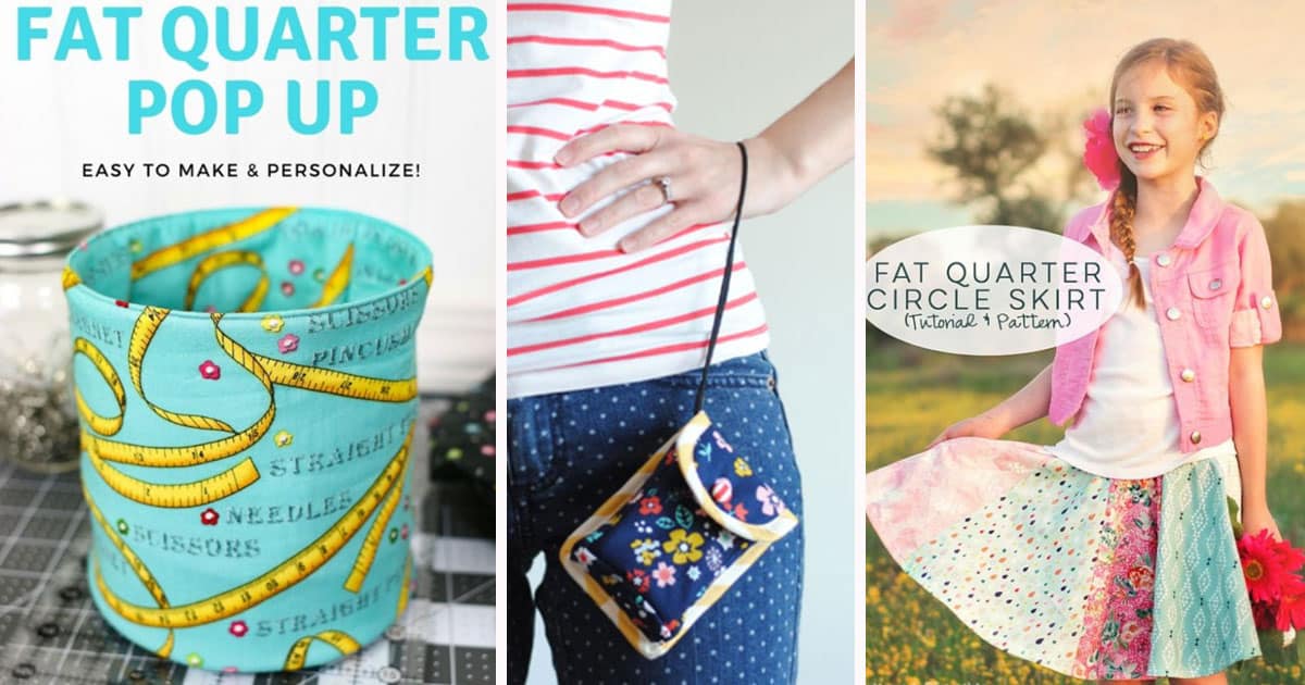 32+ Easy Sewing Projects With Fat Quarters - HarliDoroteja