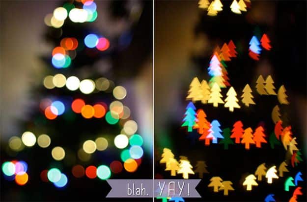 DIY Photography Hacks - Cool Bokeh Filters - Easy Ways to Make Photo Equipment and Props | Photo and Lighting, Backdrops | Projects for Shooting Best Photos