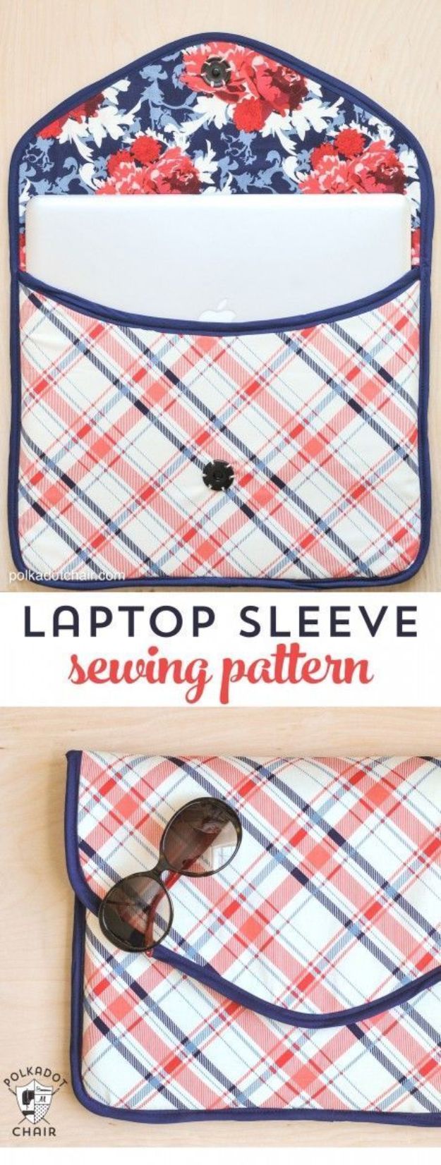 DIY Laptop Bags - DIY Laptop Sleeve Clutch - Easy Bag Projects to Make For Your Computer - Cool and Cheap Homemade Messnger Bags, Cases for Laptops - Shoulder Bag and Briefcase, Backpack