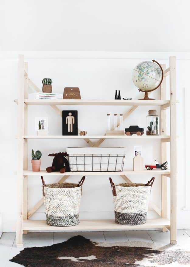 34 Diy Bookshelf Ideas Easy And Cheap Bookcases To Make