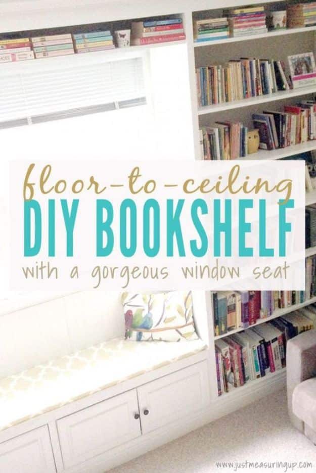 30 DIY Bookshelf Ideas That Are Cheap and Clever