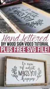 50 DIY Signs To Make for Your Home